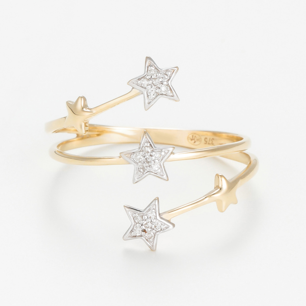 Bague "Digne" Or jaune et Diamant Bague "Digne" Or jaune et Diamant