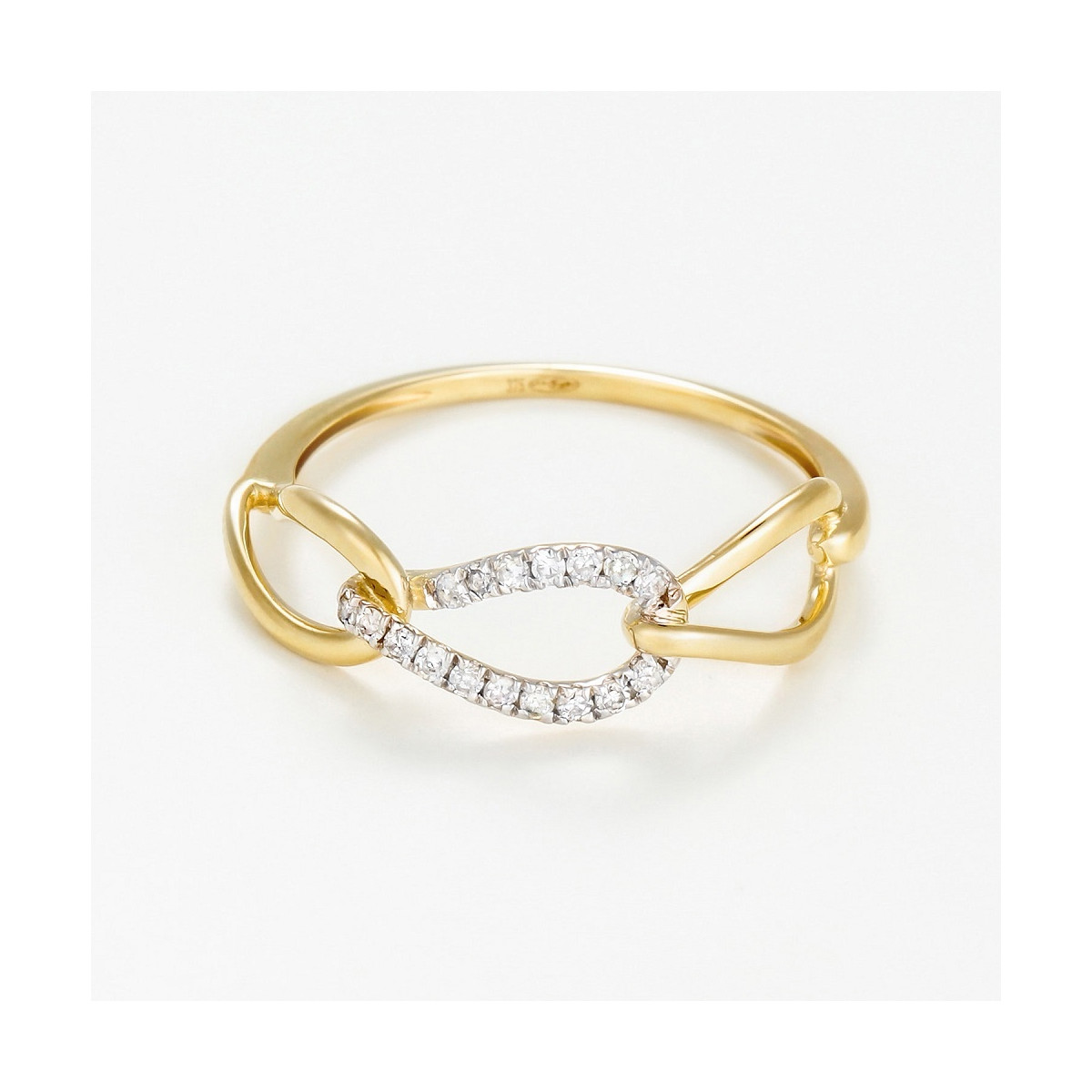 Bague "Divine" Or jaune et Diamant Bague "Divine" Or jaune et Diamant