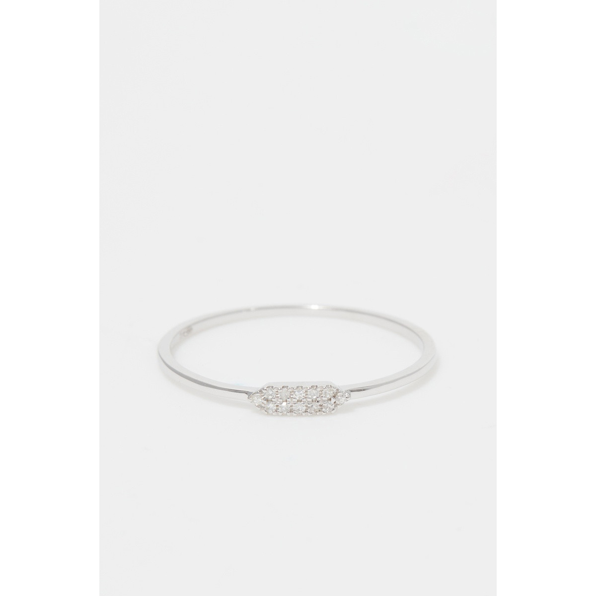 Bague "Divine Antique" Or blanc et Diamant