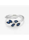 Bague "Douceur Sublime" Or blanc et Saphir