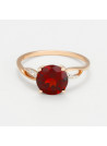 Bague "Éblouie" Or rose et GRENAT