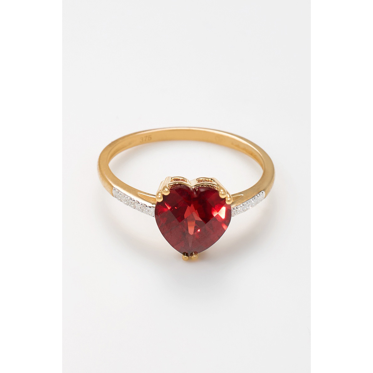 Bague "Écho Enchantée" Or jaune et GRENAT Bague "Écho Enchantée" Or jaune et GRENAT
