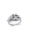 Bague "Éclat Antique" Or blanc et Diamant