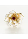 Bague "Enchanteresse" Or jaune et Grenat