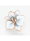 Bague "Enclin Antique" Or rose et Email