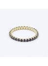 Bague "Enclin Exquis" Or jaune et Saphir