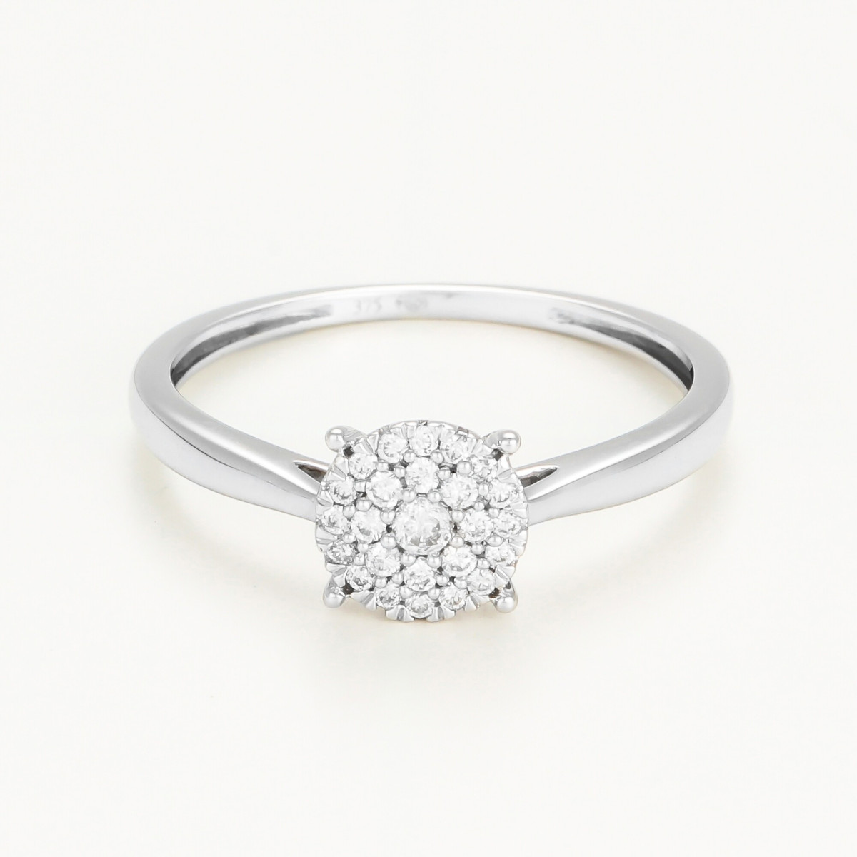 Bague "Enivrant" Or blanc et Diamant