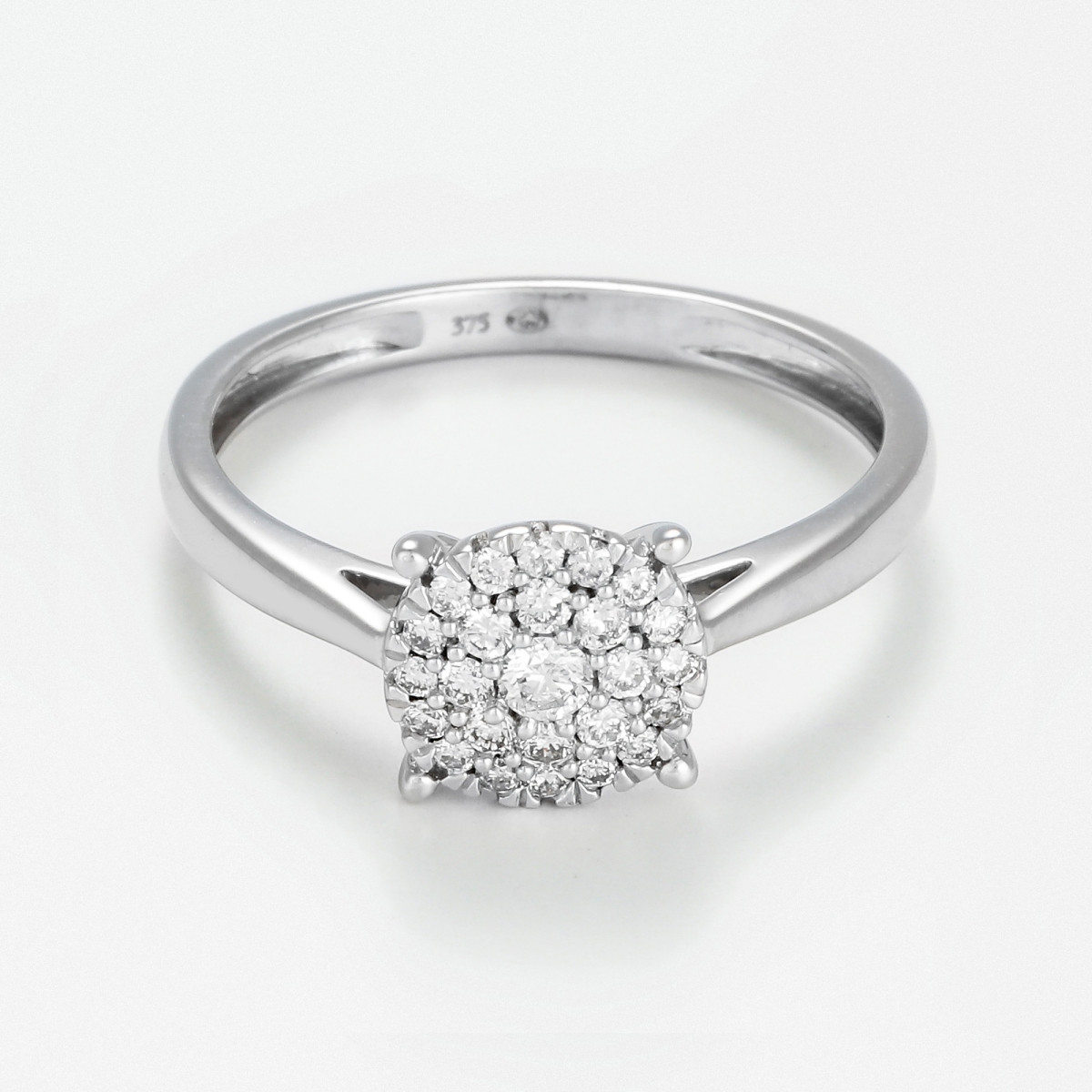 Bague "Enivrante" Or blanc et Diamant