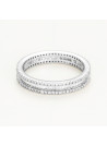 Bague "Enlacée" Or blanc et Diamant