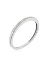 Bague "Envoûtante" Or blanc et Diamant
