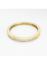 Bague "Envoûtante" Or jaune et Diamant