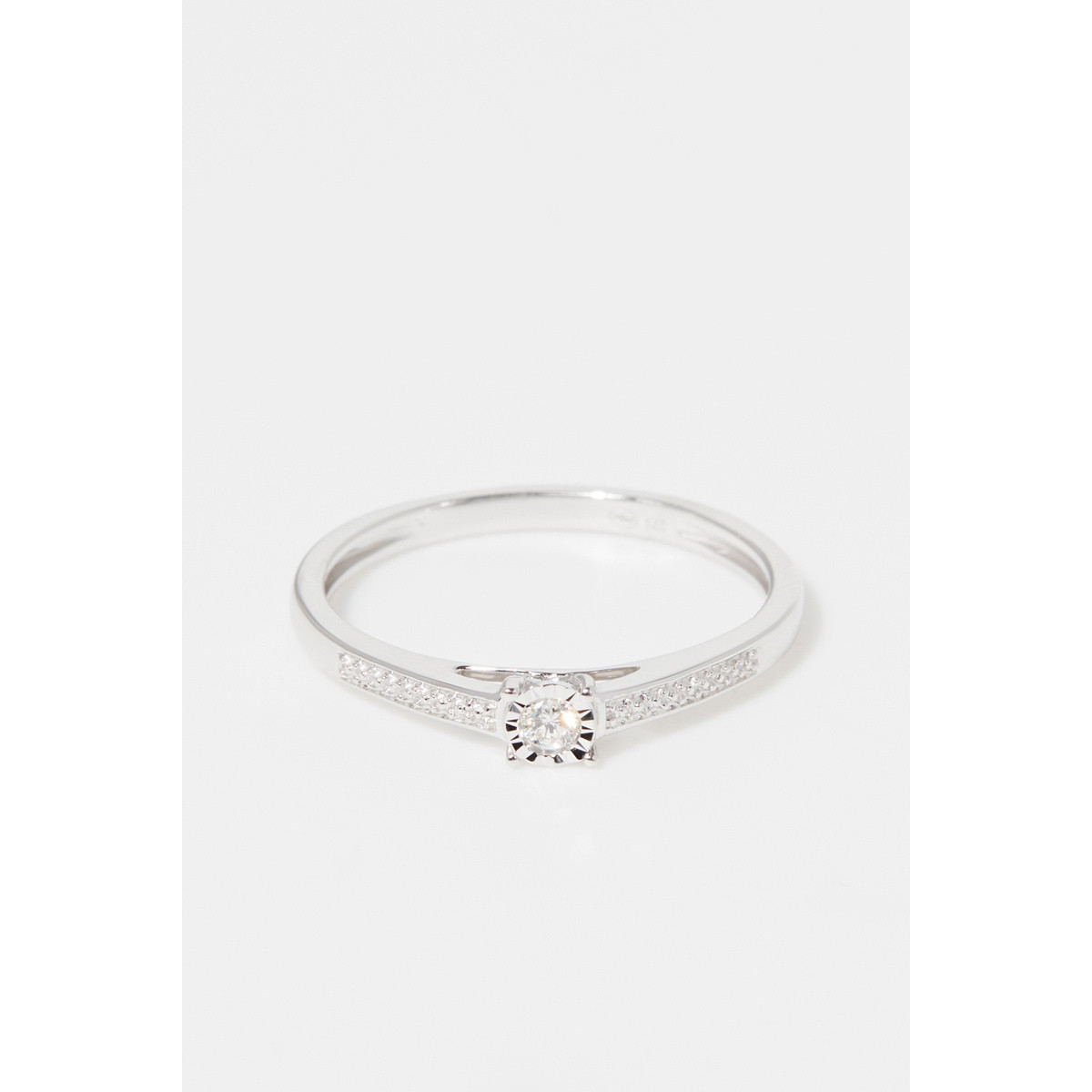 Bague Solitaire "Eole Doux"  D0,04/1