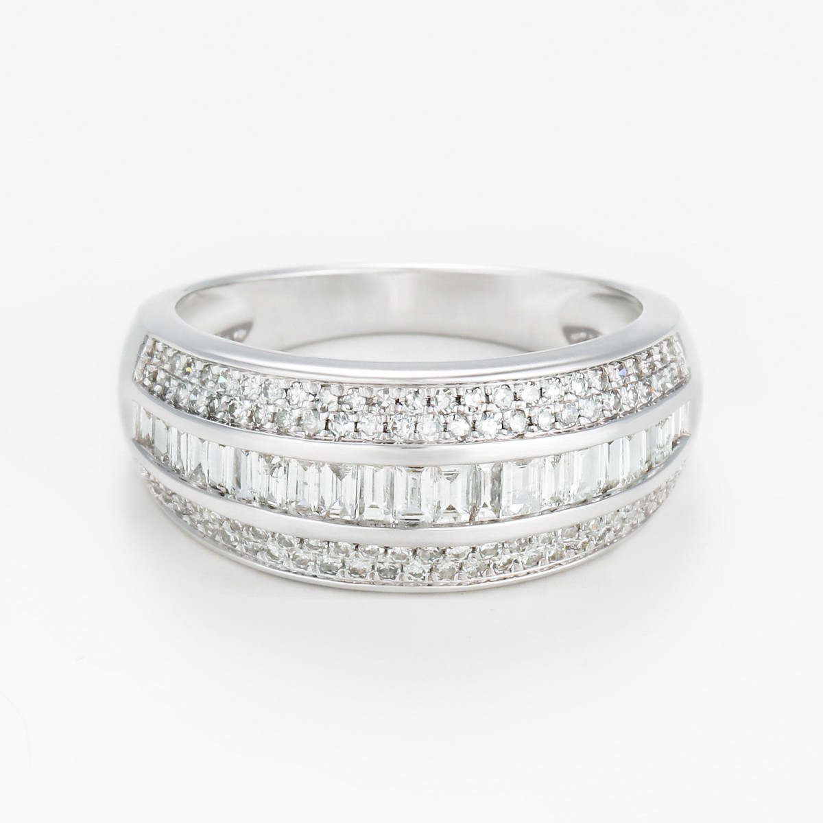 Bague Multi-Diamonds D0,75/126 "Équilibrée"
