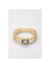 Bague "Favorisée" Or jaune et Topaze