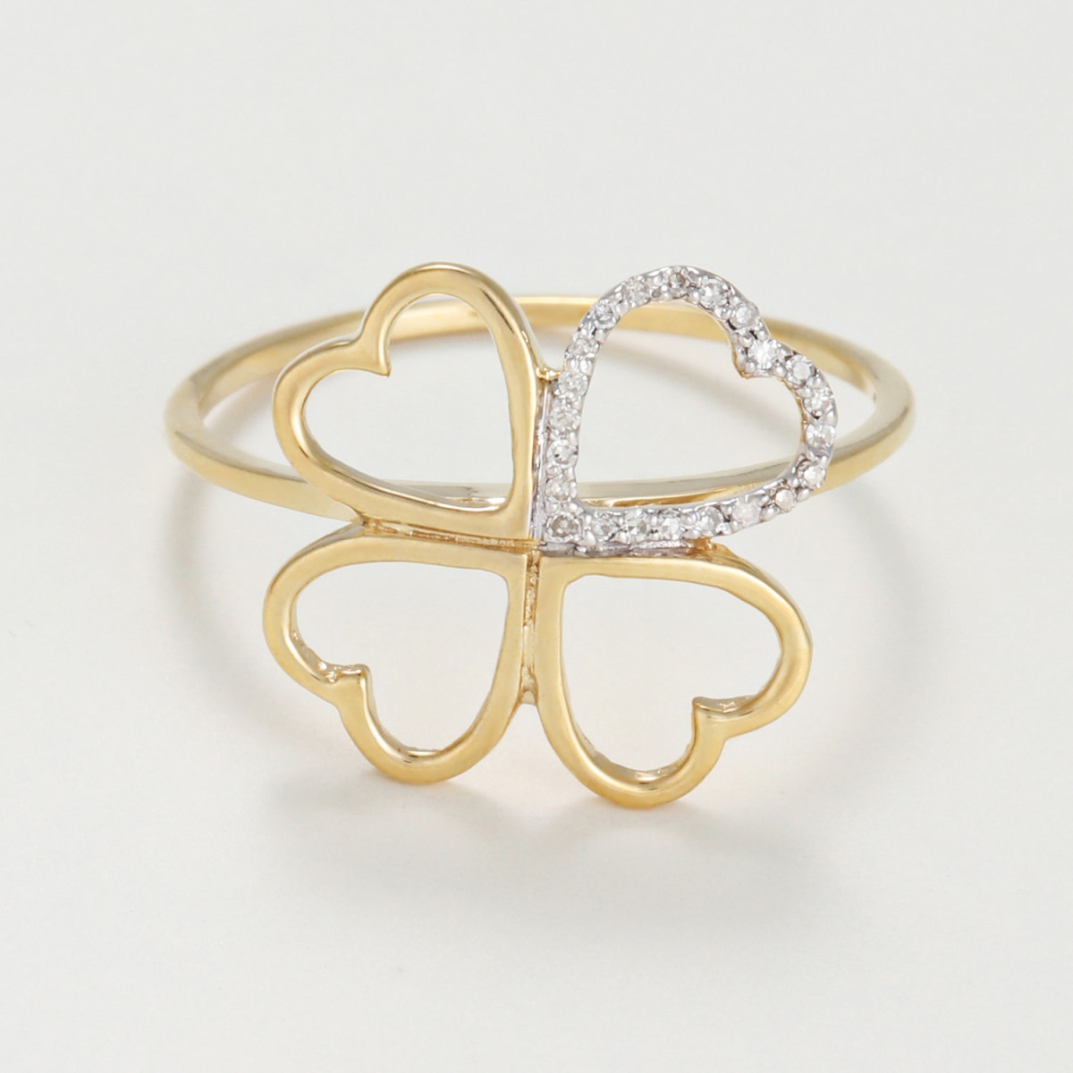 Bague "Flamboyante" Or jaune et Diamant Bague "Flamboyante" Or jaune et Diamant