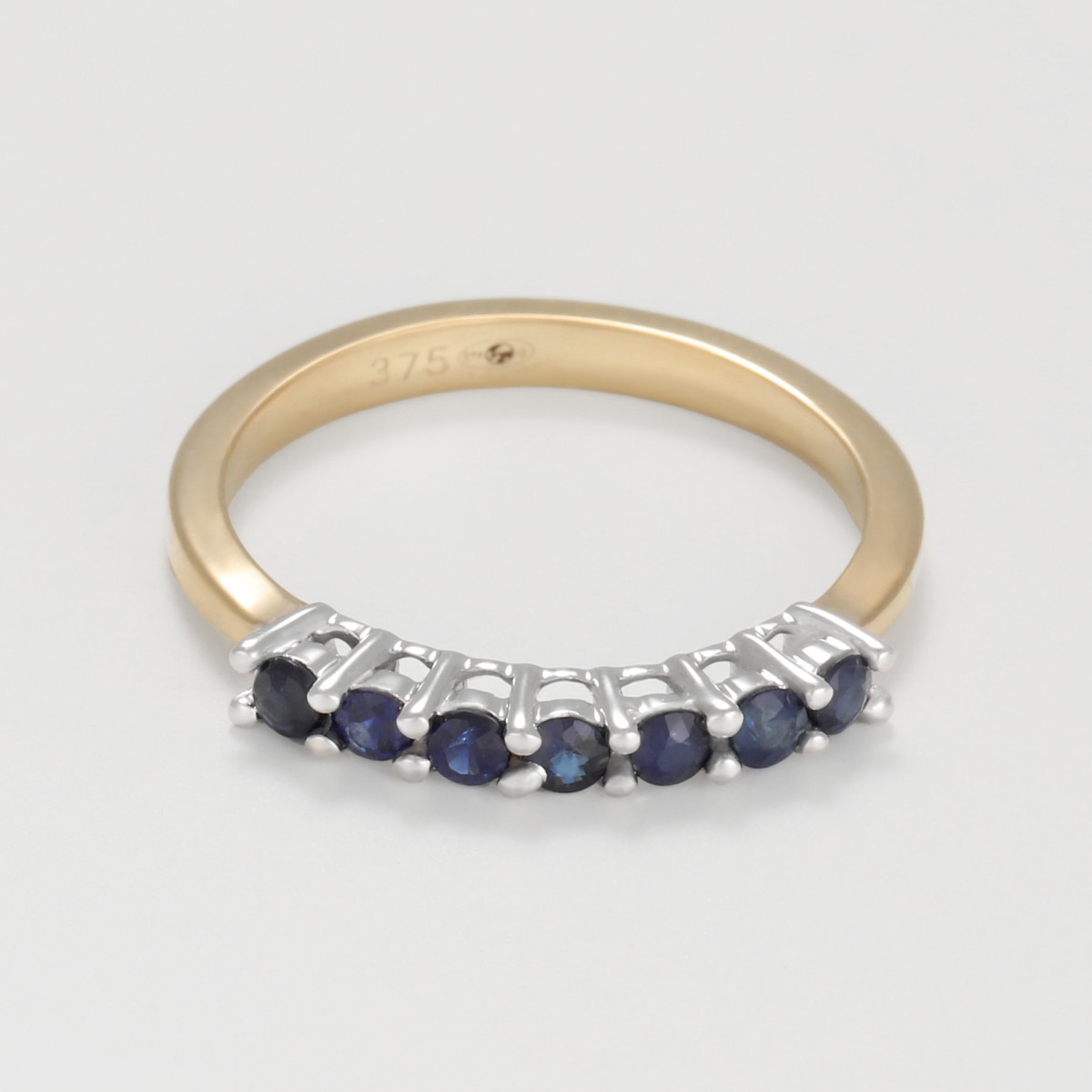 Bague "Flamme Idéale" Or jaune et Saphir Bague "Flamme Idéale" Or jaune et Saphir