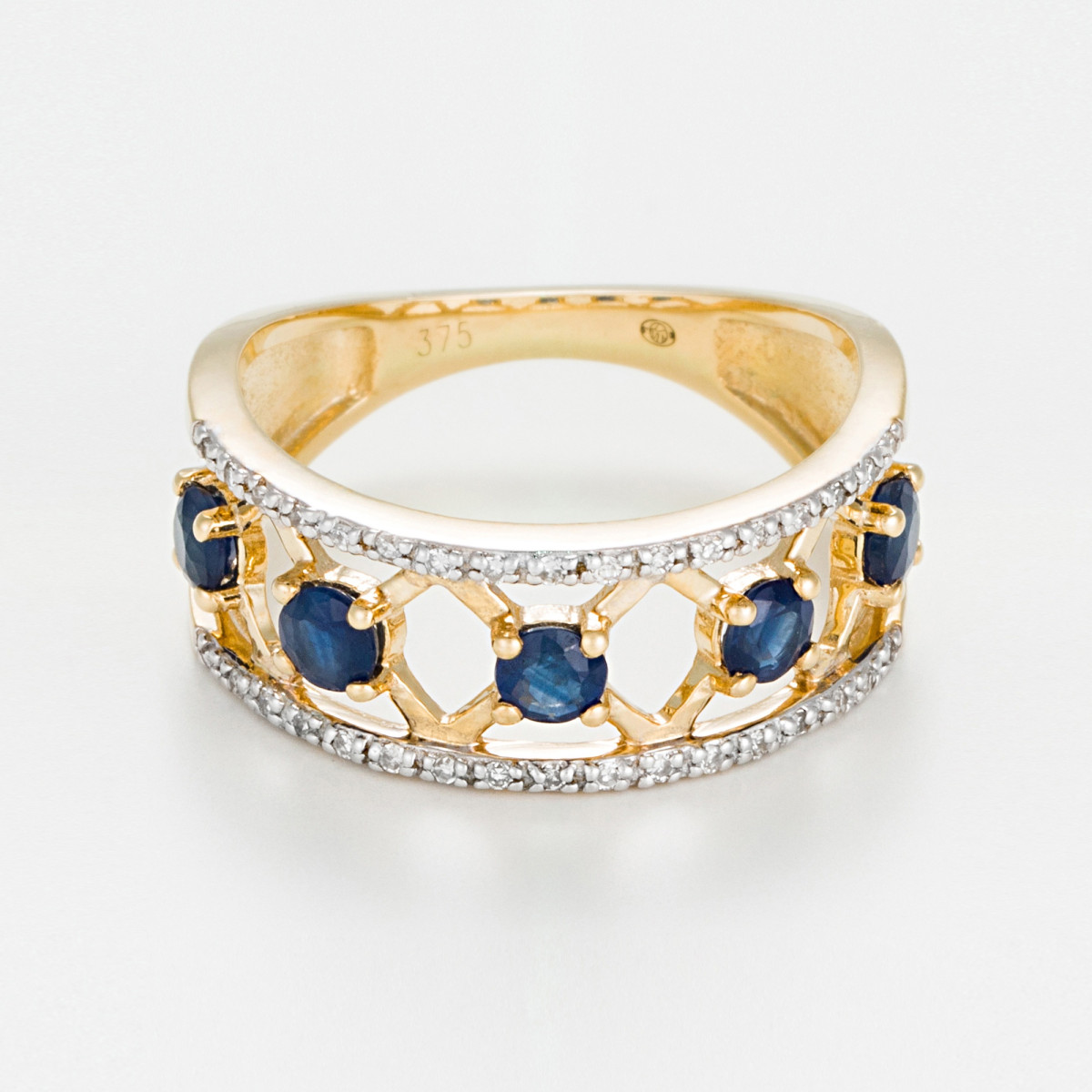 Bague "Florence Légendaire" Or jaune et Saphir Bague "Florence Légendaire" Or jaune et Saphir