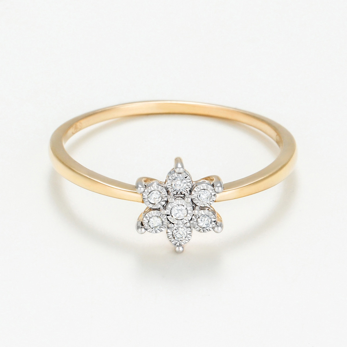 Bague " Hortense" Or jaune et Diamant Bague " Hortense" Or jaune et Diamant