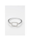 Bague " Garance" Or blanc et Diamant