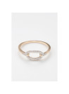 Bague " Garance" Or jaune et Diamant