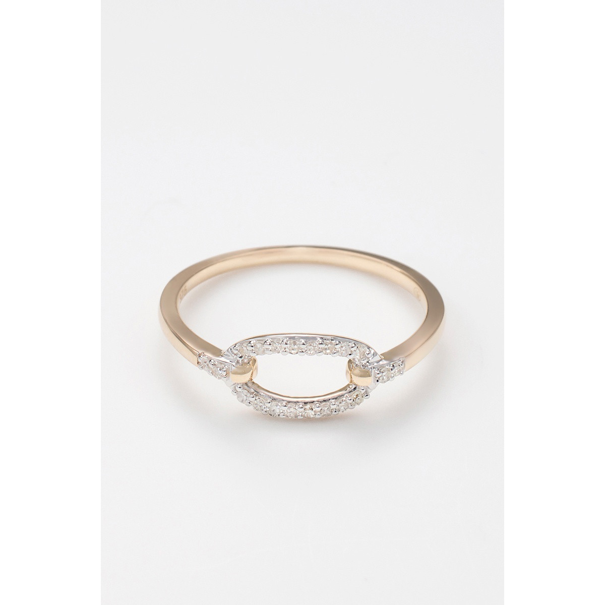 Bague " Garance" Or jaune et Diamant