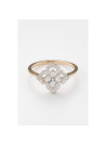 Bague " Ysée" Or jaune et Diamant