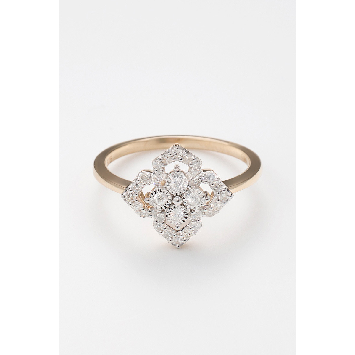 Bague " Ysée" Or jaune et Diamant