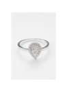 Bague " Faustine" Or blanc et Diamant