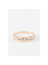 Bague " Sibylle" Or rose et Diamant