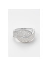 Bague " Céleste" Or blanc et Diamant