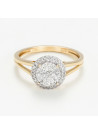 Bague " Clarisse" Or jaune et Diamant