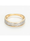 Bague " Élodie" Or jaune et Diamant