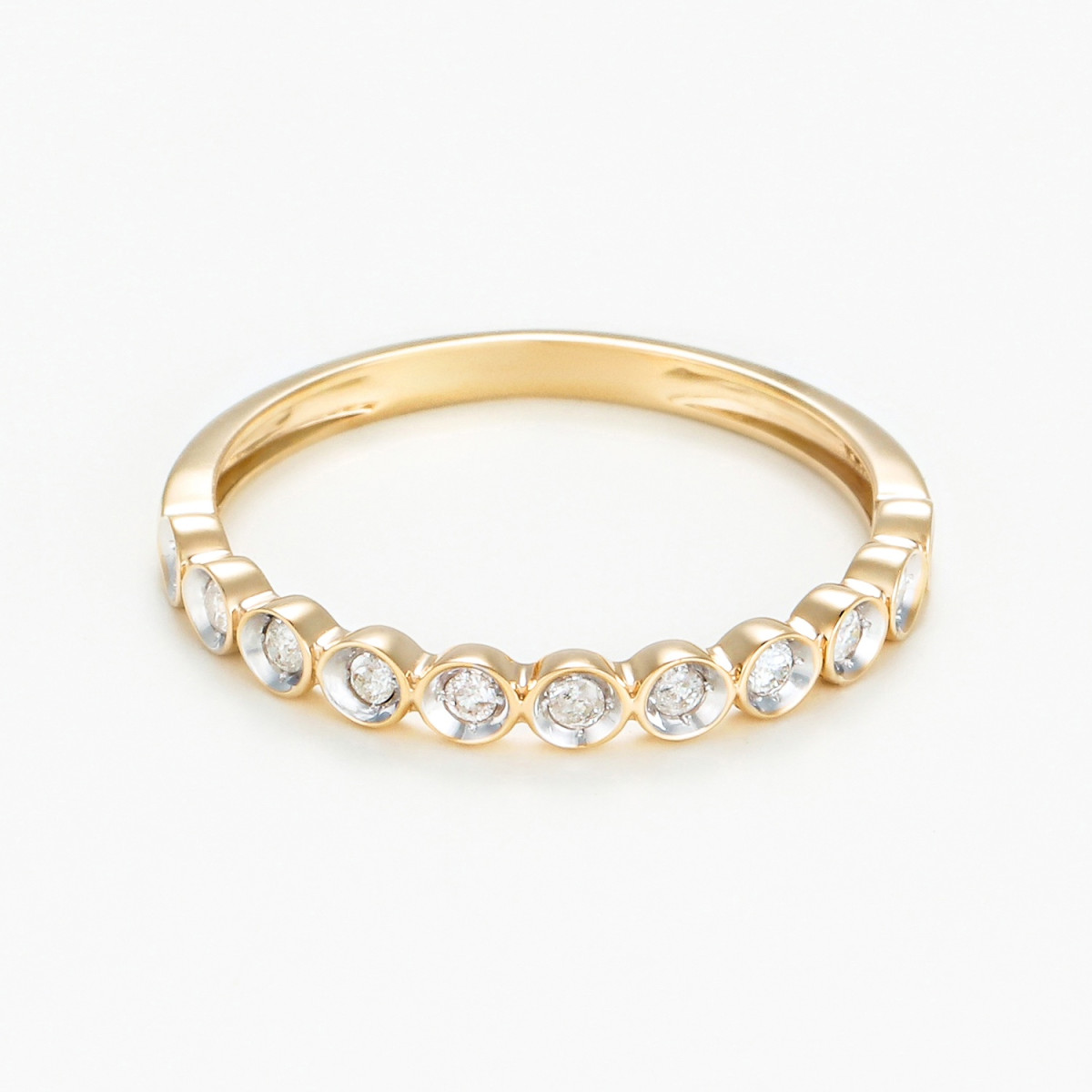 Bague " Gaëlle" Or jaune et Diamant