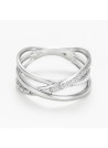 Bague " Hélène" Or blanc et Diamant