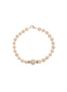 Bracelet classique argent avec perles pour femme