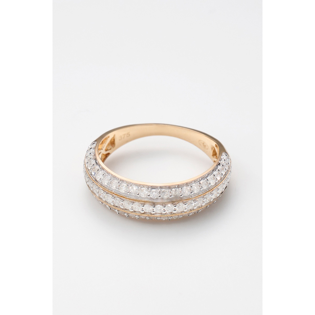 Bague " Isabelle" Or jaune et Diamant Bague " Isabelle" Or jaune et Diamant