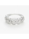 Bague " Lilou" Or blanc et Diamant