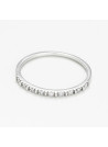 Bague " Muriel" Or blanc et Diamant