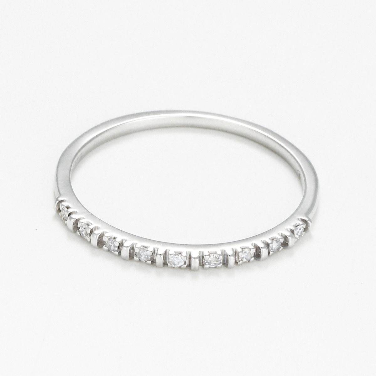 Bague " Muriel" Or blanc et Diamant