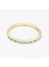 Bague " Muriel" Or jaune et Diamant