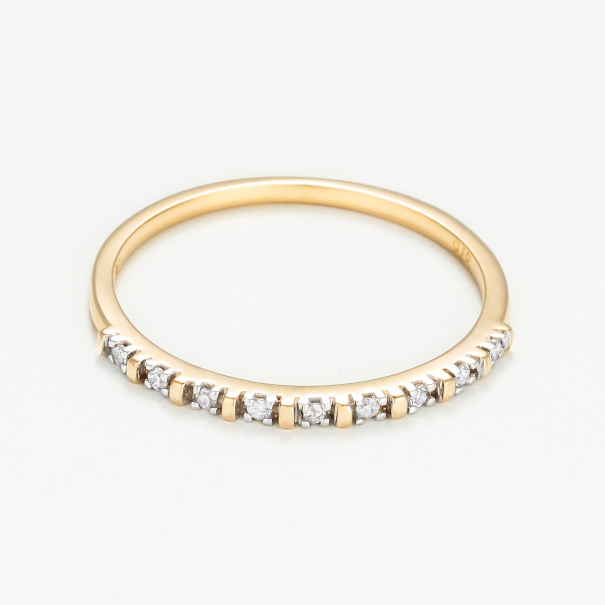 Bague " Muriel" Or jaune et Diamant