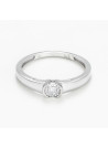 Bague " Philippine" Or blanc et Diamant