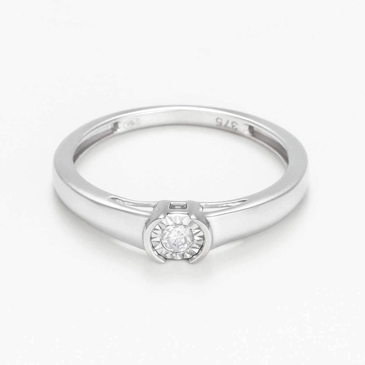 Bague " Philippine" Or blanc et Diamant Bague " Philippine" Or blanc et Diamant