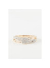 Bague " Rosalie" Or jaune et Diamant