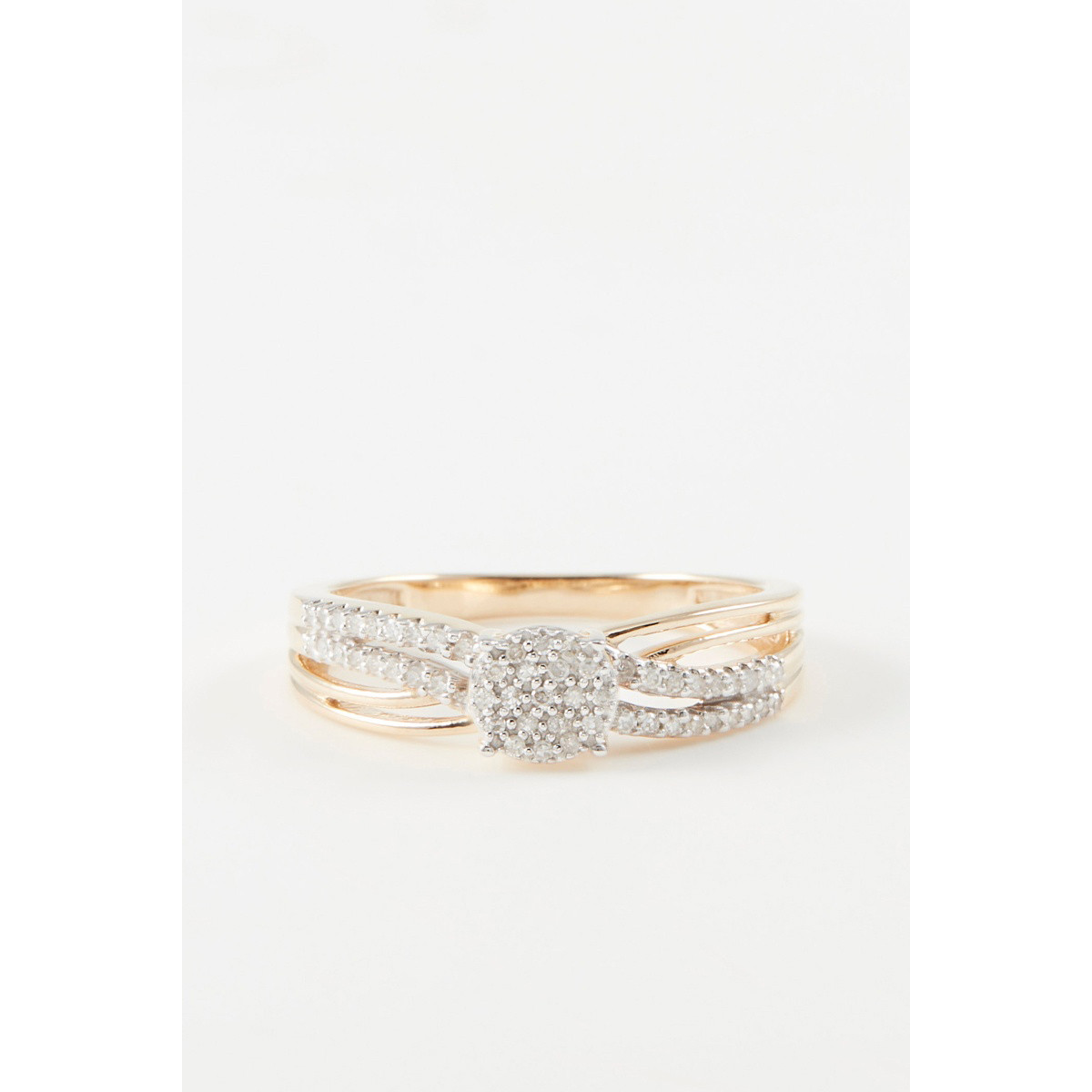 Bague " Rosalie" Or jaune et Diamant