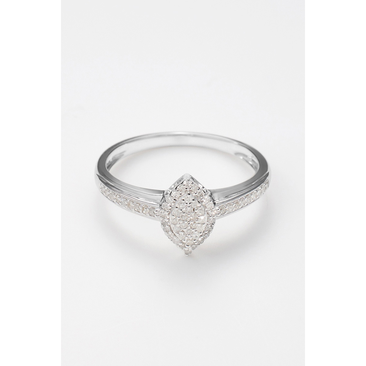 Bague " Zéphyrine" Or blanc et Diamant Bague " Zéphyrine" Or blanc et Diamant