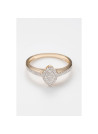 Bague " Zéphyrine" Or jaune et Diamant