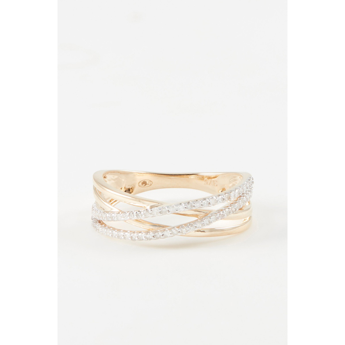 Bague "Théa" Or jaune et Diamant Bague "Théa" Or jaune et Diamant