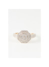 Bague " Angélique" Or jaune et Diamant