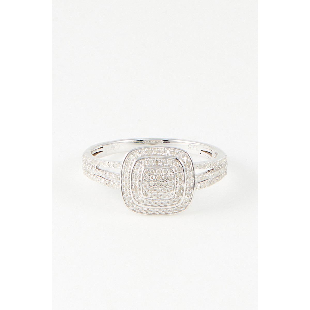 Bague " Ariane" Or blanc et Diamant Bague " Ariane" Or blanc et Diamant